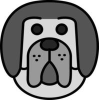 Tibetan Mastiff Vector Icon