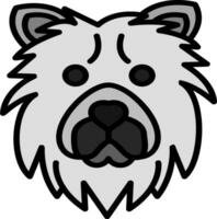 Chow Chow Vector Icon