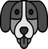 Bernese Mountain Vector Icon