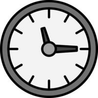 icono de vector de reloj