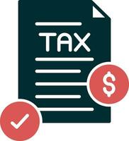 Taxes Vector Icon