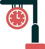 icono de vector de reloj