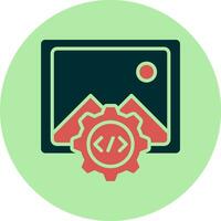 Image Processing Vector Icon