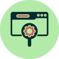 Search Engine Vector Icon