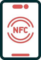 nfc vector icono