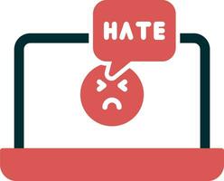 Hate Vector Icon