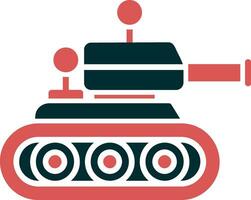 icono de vector de tanque