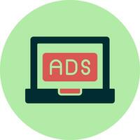 Ads Vector Icon