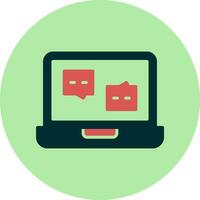 Live Chat Vector Icon