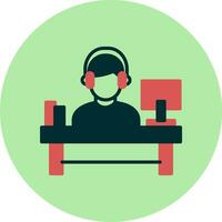 Help Desk Vector Icon