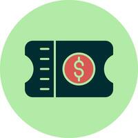 Support Ticket Vector Icon