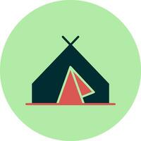 Tent Vector Icon