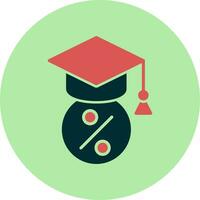 Graduated Vector Icon