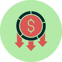 Cost Basis Vector Icon