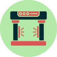 Metal Detector Vector Icon