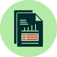 Data Report Vector Icon