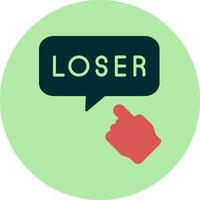 Loser Vector Icon