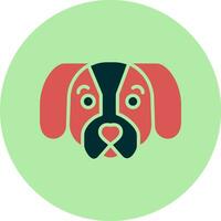 perro tejonero vector icono