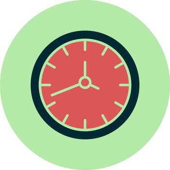 icono de vector de reloj