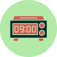 Digital Clock Vector Icon