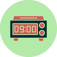 icono de vector de reloj digital