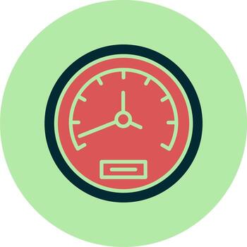 icono de vector de velocímetro