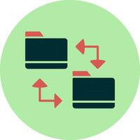 File Sharing Vector Icon