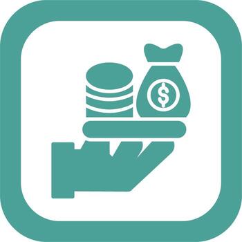 rentable vector icono