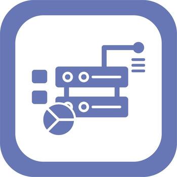 icono de vector de base de datos