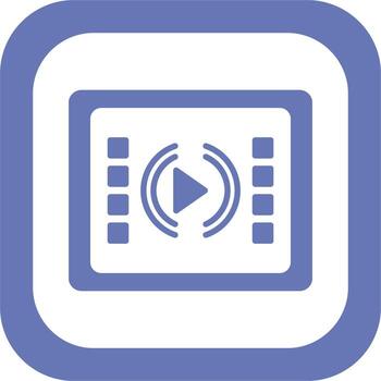 icono de vector de transmisión