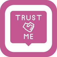 Trust Me Vector Icon