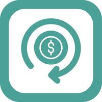 Money Refund Vector Icon