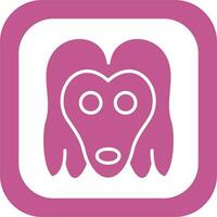Afghan Hound Vector Icon