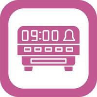 Digital Clock Vector Icon