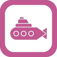 Submarine Vector Icon