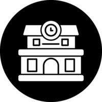 Train Station Vector Icon