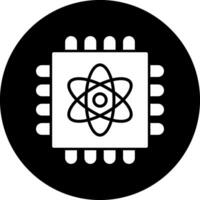 Quantum Computing Vector Icon