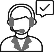 Customer Service Vector Icon