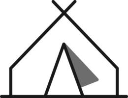 Tent Vector Icon