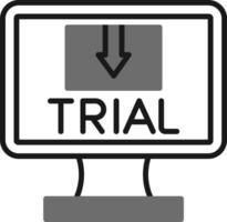 free trial Vector Icon