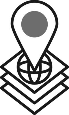 Geographical Vector Icon
