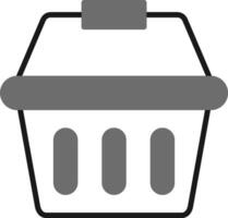 Shopping Basket Vector Icon