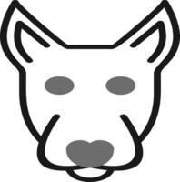 Bull Terrier Vector Icon