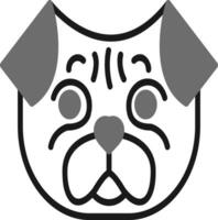 Pug Vector Icon