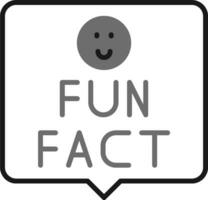 Fun Fact Vector Icon