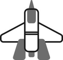 icono de vector de avión