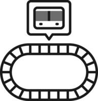 Railway Vector Icon