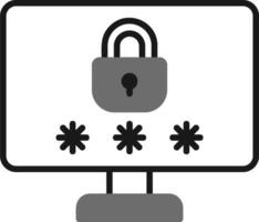 icono de vector de seguridad