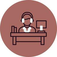 Help Desk Vector Icon