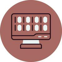 Binary Code Vector Icon